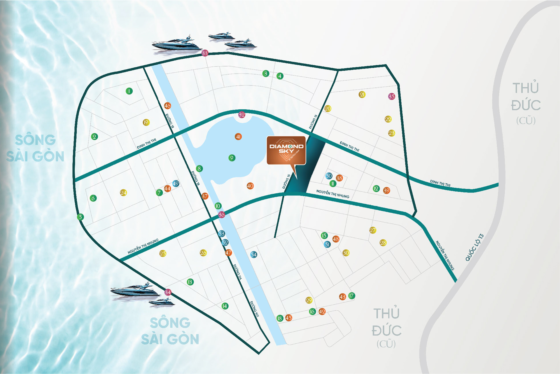 Tiện ích nội khu Vạn Phúc City - Diamond Sky